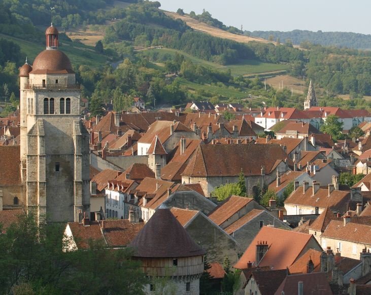 Poligny dans le Jura