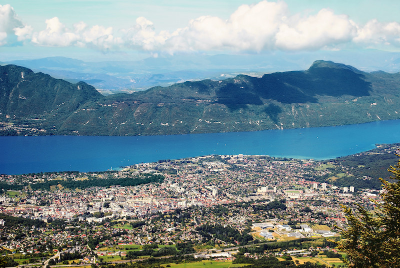 Aix les Bains et le lac du Bourget