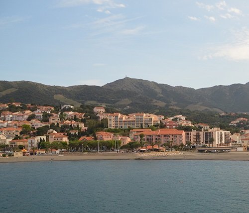 Banyuls sur Mer dans les Pyrénées Orientales