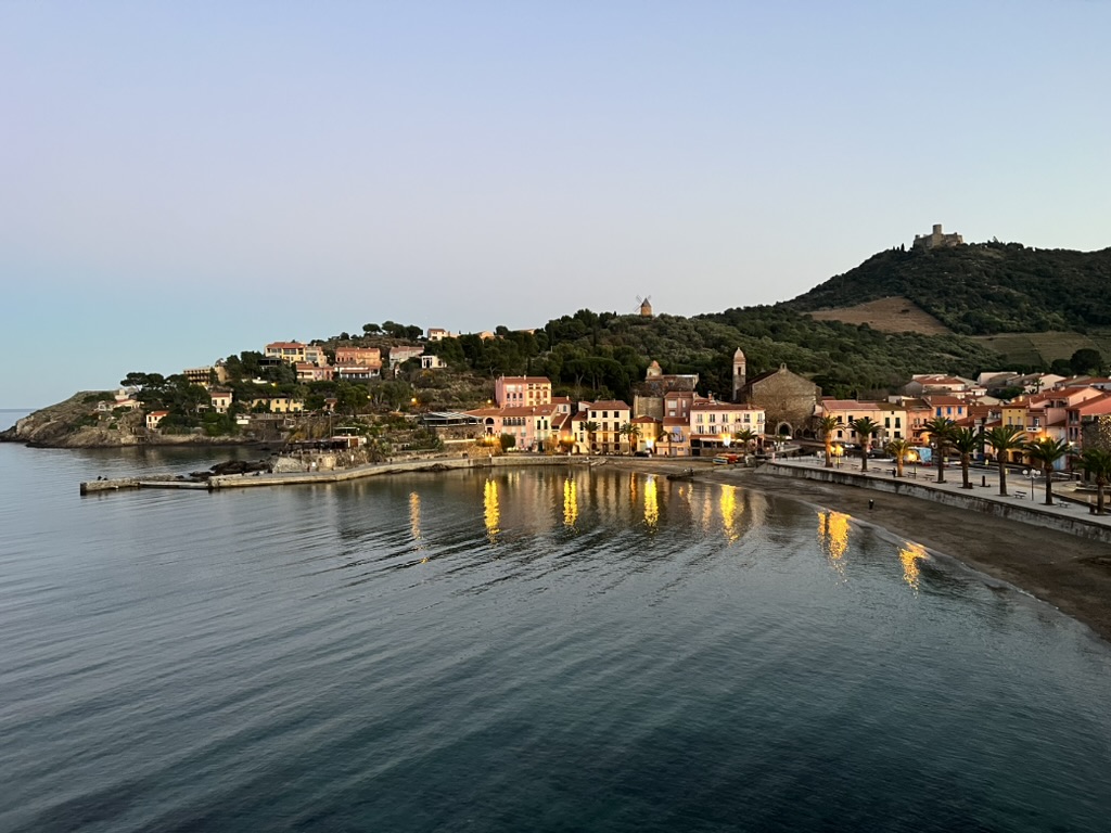 Collioure en direction du chateau