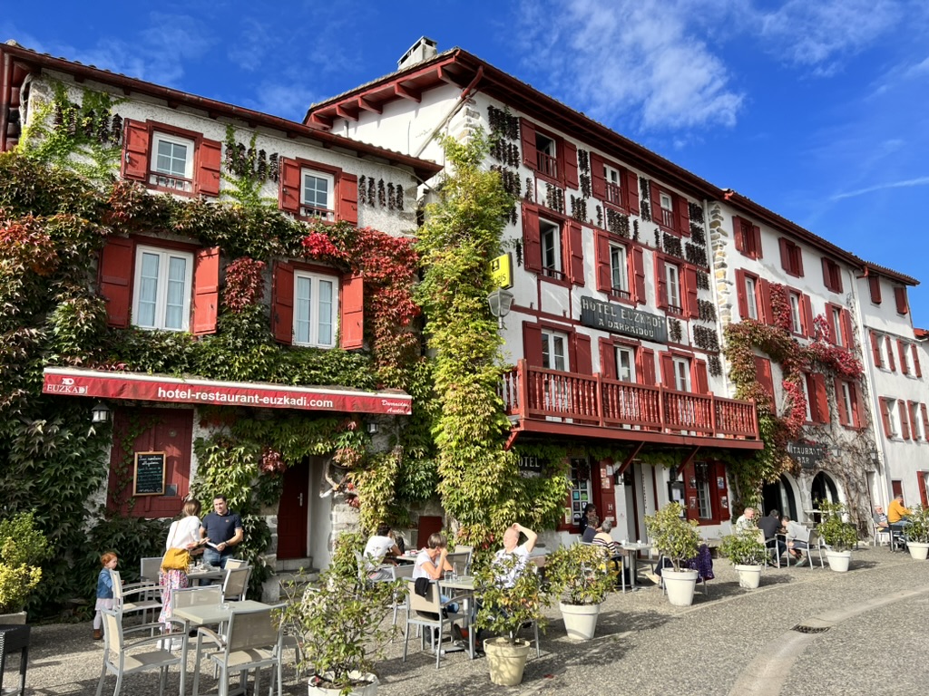 Une façade à Espelette