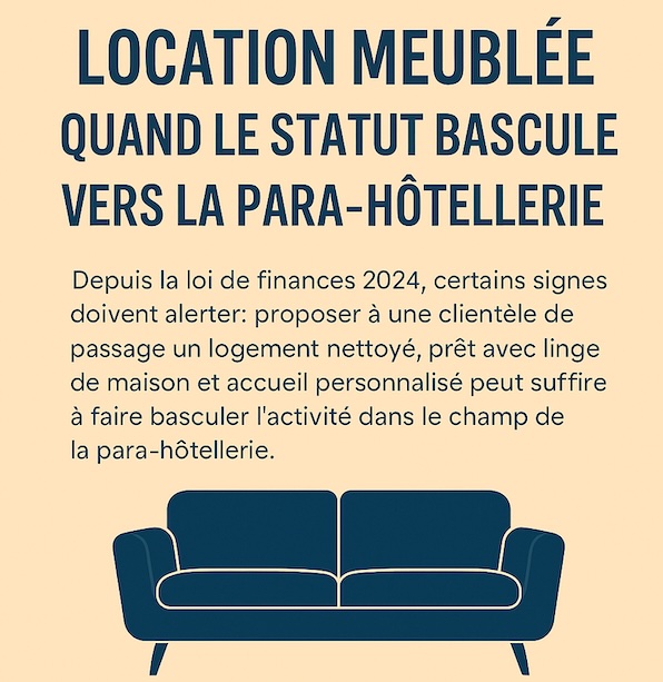 Fiscalité pour la location pour curistes