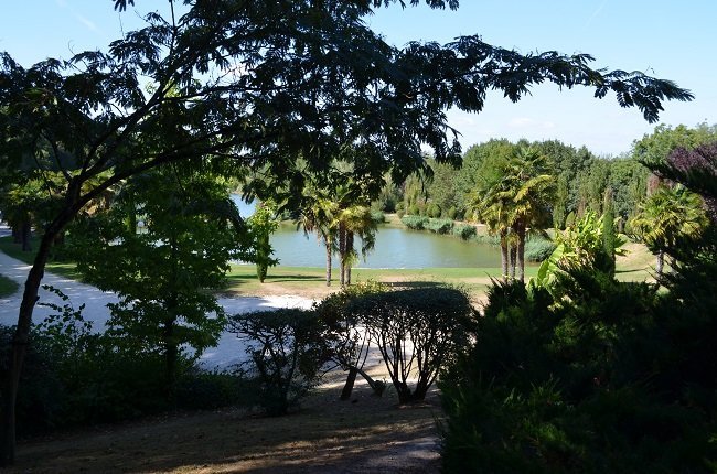 Jardin des thermes de Jonzac