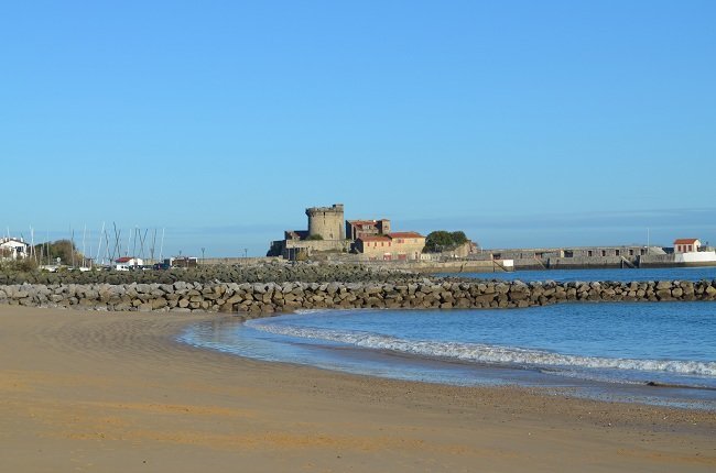 Bord de mer basque - Ciboure une station balnéaire proche de St Jean de Luz