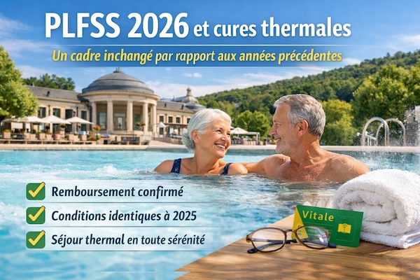 Remboursement des cures thermales en 2026 Remboursement des cures thermales en 2026