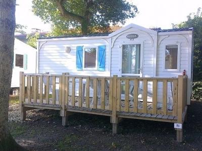 Photo Mobil-home pour les curistes de Saujon dans un camping 3* Photo Mobil-home pour les curistes de Saujon dans un camping 3*