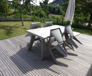 Photo Gite avec 2 chambres et terrasse proche des thermes de Lons-le-Saunier