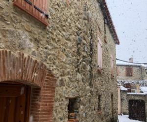 Photo Maison de village à Campôme pour les curistes de Molitg-les-Bains avec 4 chambres