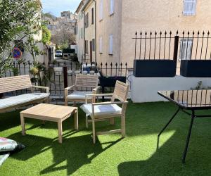 Photo Appartement calme et élégant avec 2 chambres au rez-de-chaussée proche des thermes de Gréoux