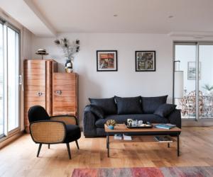 Photo Grand 2 pièces de 70 m2 avec véranda, une terrasse et un balcon à 700 mètres des thermes de ...
